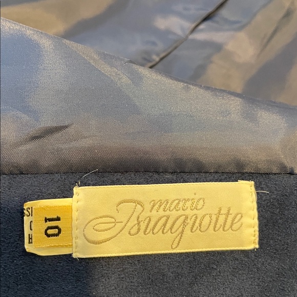 Vintage Mario Bragrotte Women's Ultrasuede Coat - Picture 8 of 11